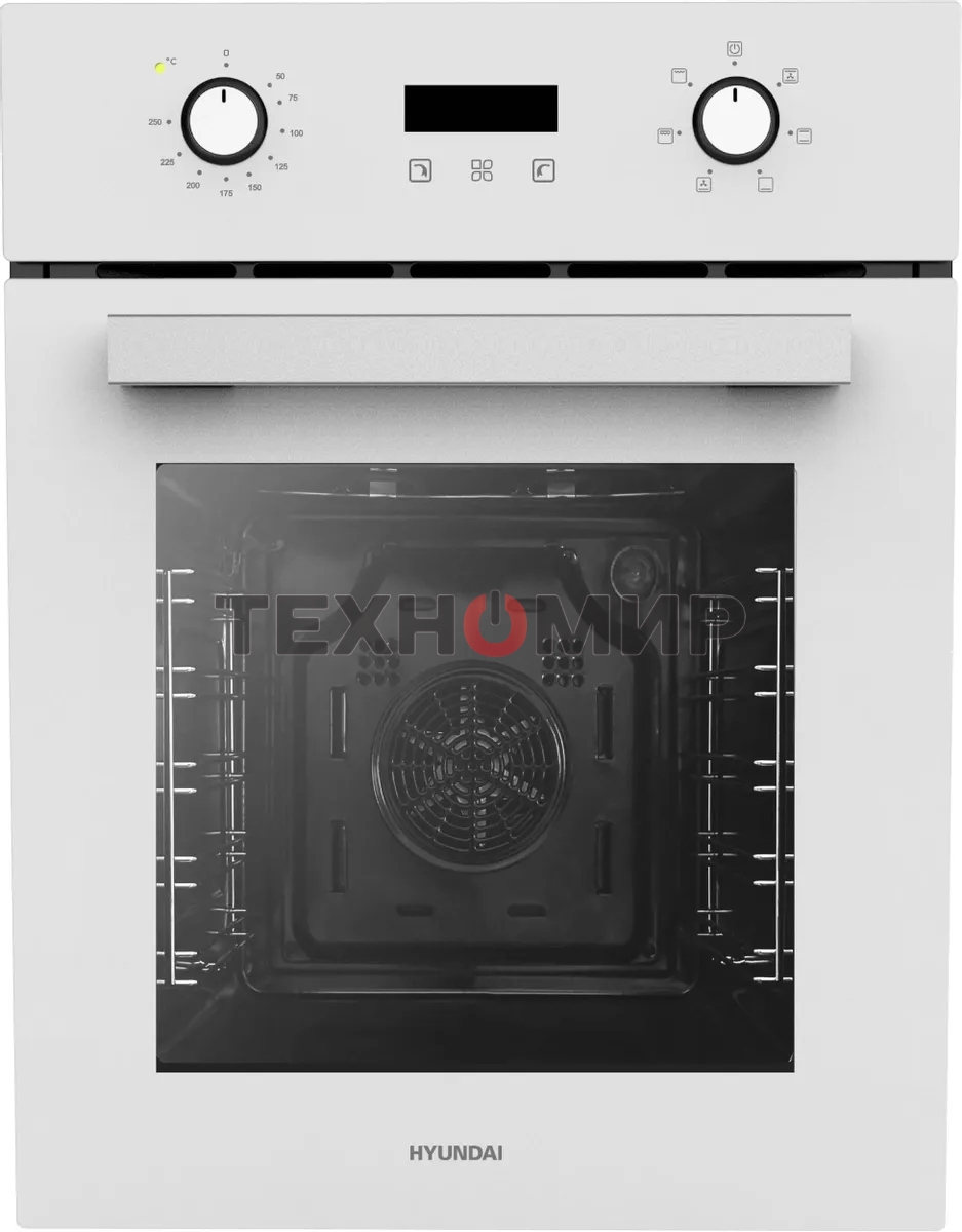 Духовой шкаф электрический Hyundai HEO 45411 WG белый стекло