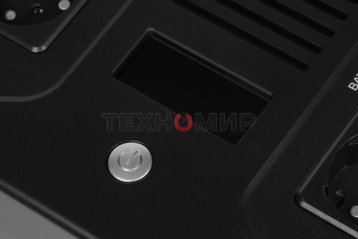 Источник бесперебойного питания SMARTWATT UPS SAFE PRO LCD 1000 черный 1000/600 ВА/Вт, напольный/настенный, линейно-интерактивный, LCD дисплей, Shuko CEE7/4 - 8 шт. (4 шт. с резервным питанием, 4 шт. - сетевой фильтр)