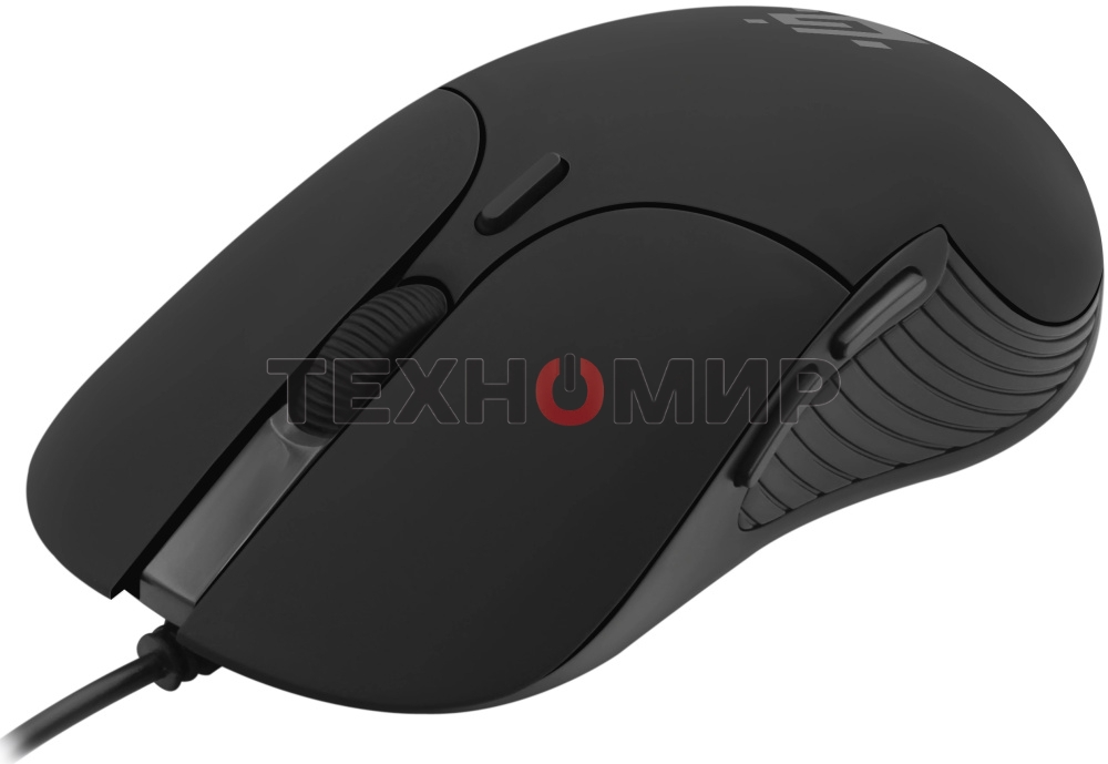 Мышь проводная Defender Oria GM-178 черный, 3600 dpi, USB, кнопки - 6