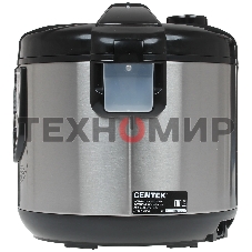 Мультиварка Centek CT-1498 Ceramic черный, сталь 700 Вт, 5.0л, КЕРАМИЧЕСКОЕ ПОКРЫТИЕ ЧАШИ, 10 пр-м.