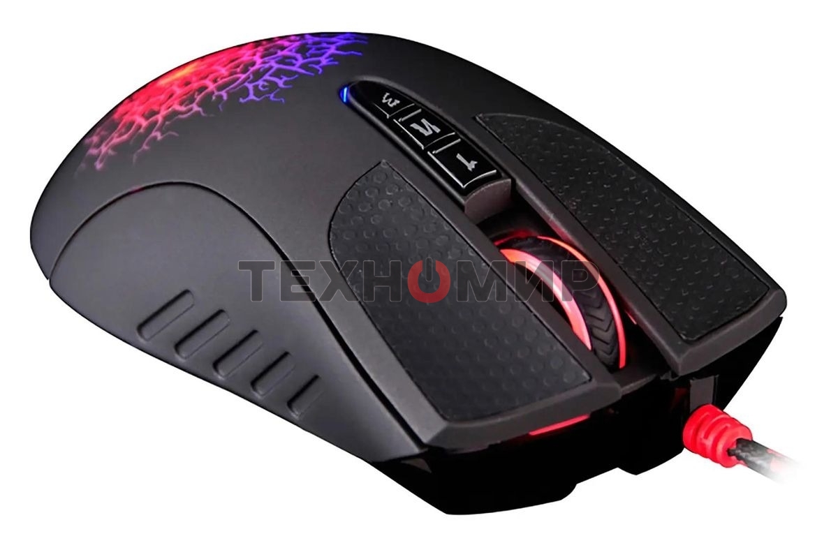 Мышь проводная A4Tech Bloody AL90 Blazing черный, 12000 dpi, USB, кнопки - 8