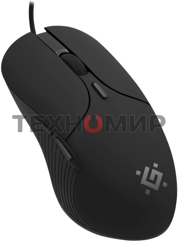 Мышь проводная Defender Oria GM-178 черный, 3600 dpi, USB, кнопки - 6