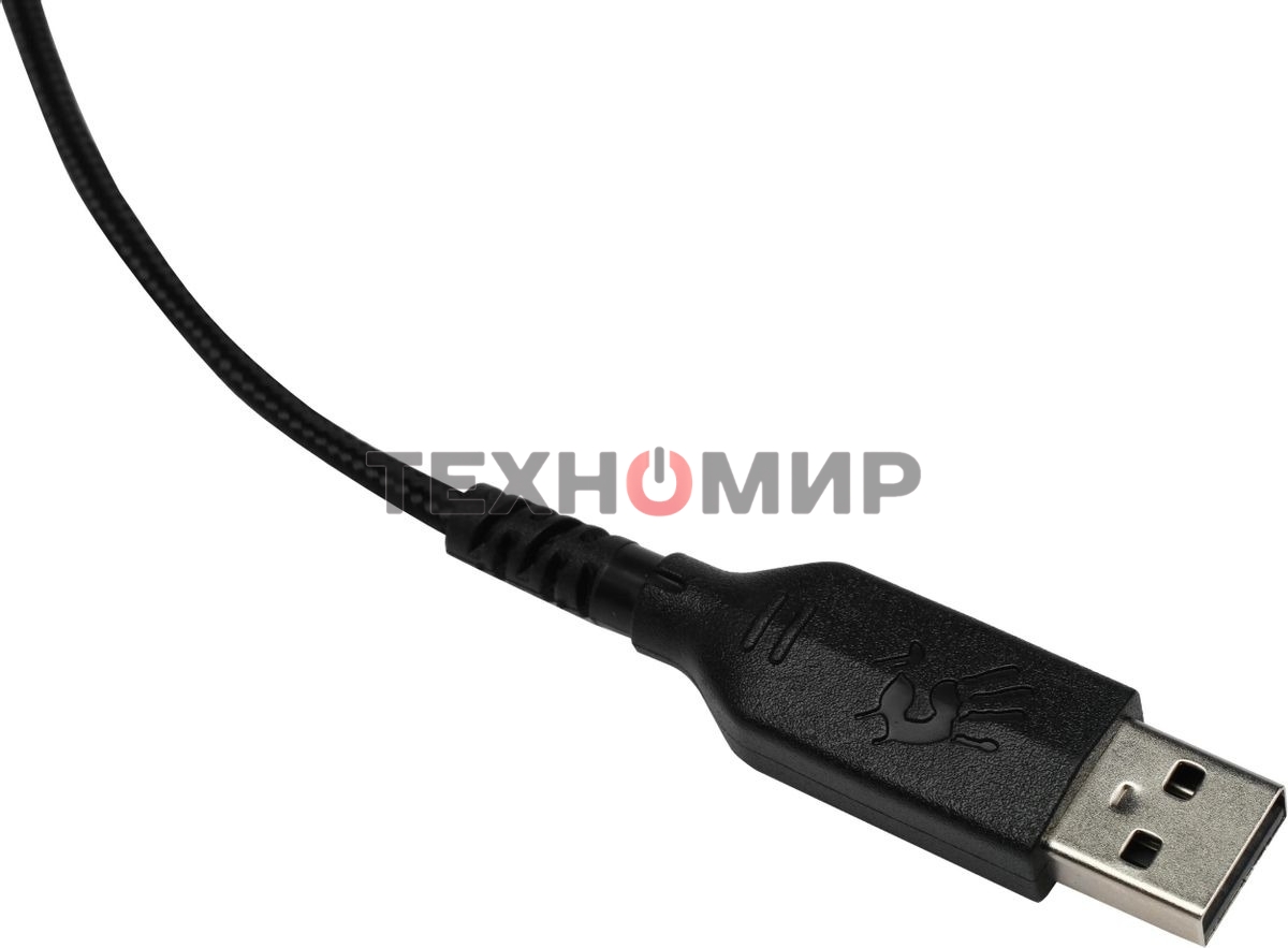 Мышь проводная A4Tech Bloody W90 Max белый/черный, 10000 dpi, USB, кнопки - 10