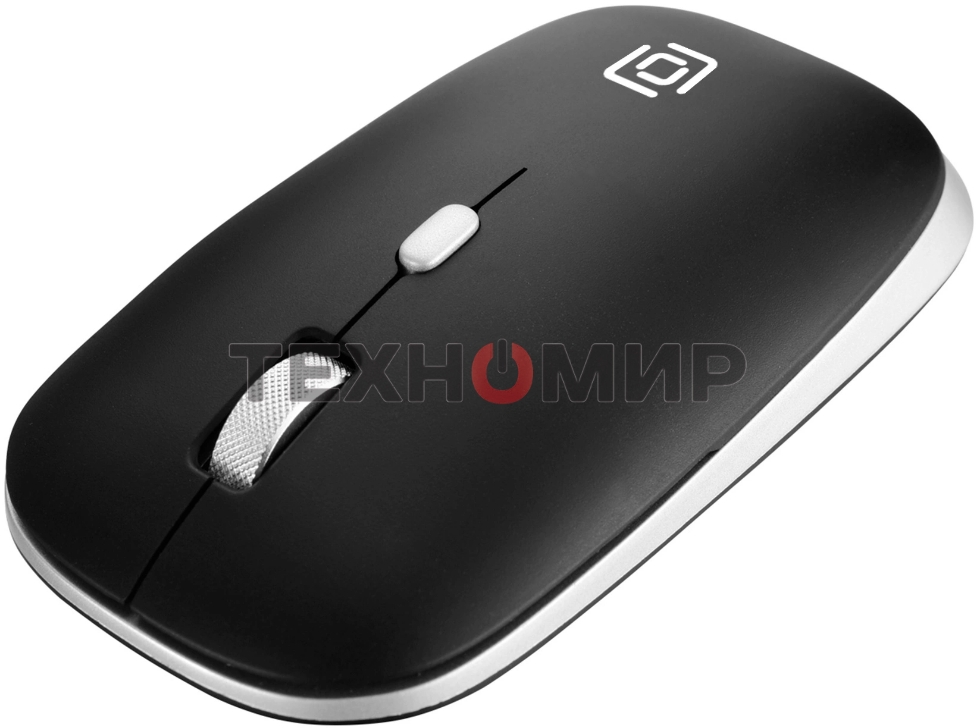 Мышь беспроводная Oklick 599MWB черный, 1600 dpi, радиоканал, Bluetooth, USB, кнопки - 4