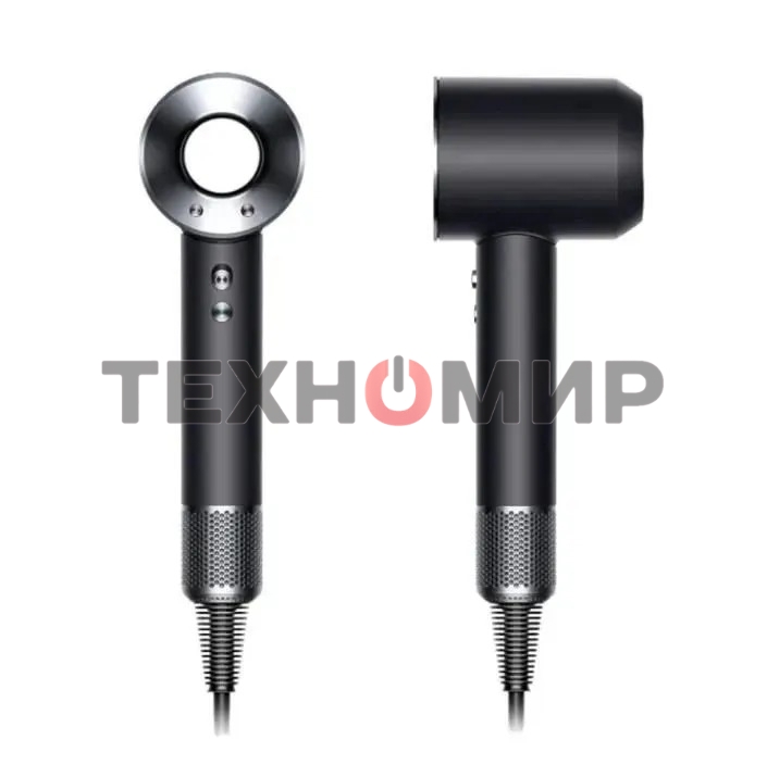 Фен Dyson Supersonic HD08 черный/никель, 1600 Вт, компактный, ионизация