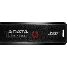 Внешний SSD ADATA SC610, 1TB, USB 3.2 Gen 2 Type-A, R/W 550/500, черный
