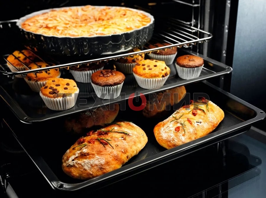 Духовой шкаф электрический встраиваемый Electrolux EOF3H00BX нержавеющая сталь