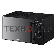 Микроволновая печь BBK 20MWS-773M/B-M черный, 20 л, 700 Вт, переключатели - поворотный механизм