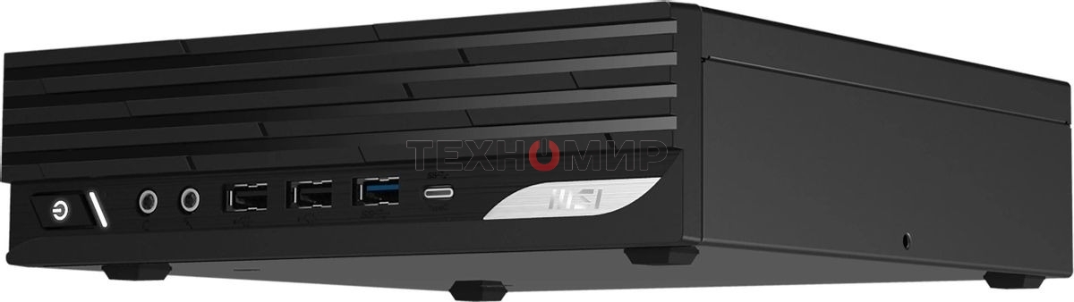 Мини ПК MSI Pro DP21 14M-1205RU i5 14400 (2.5) 16Gb SSD 512Gb UHDG 730 Win11Pro GbitEth WiFi BT 120W черный (9S6-B0A431-1205)