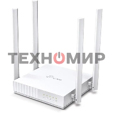 Роутер беспроводной TP-Link Archer C24 AC750 10/100BASE-TX белый