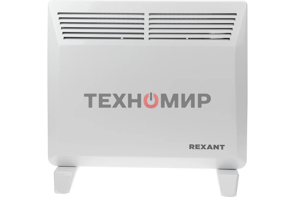 Конвектор электрический Rexant белый, 1000 Вт, 15 м2, термостат