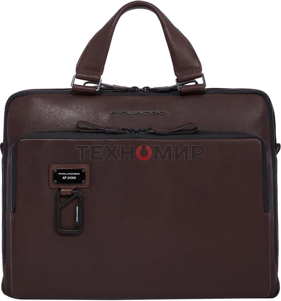 Сумка для ноутбука Piquadro Harper CA4098AP/TM, натур.кожа, темно-коричневый