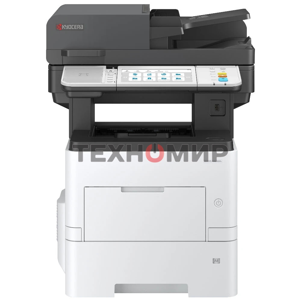 МФУ лазерное Kyocera ECOSYS MA6000ifx, P/C/S/F, ч/б, A4,60 стр/мин,1200x1200 dpi,1 Gb, USB 2.0, белый