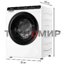 Стиральная машина под раковину Haier HW50-BP1026 белый, загрузка фронтальная 5 кг, 1000 об/мин., класс: А+++
