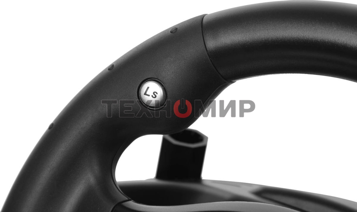 Игровой руль DEFENDER (64067) Rager черн,PC/PS/Xbox/Switch,педали