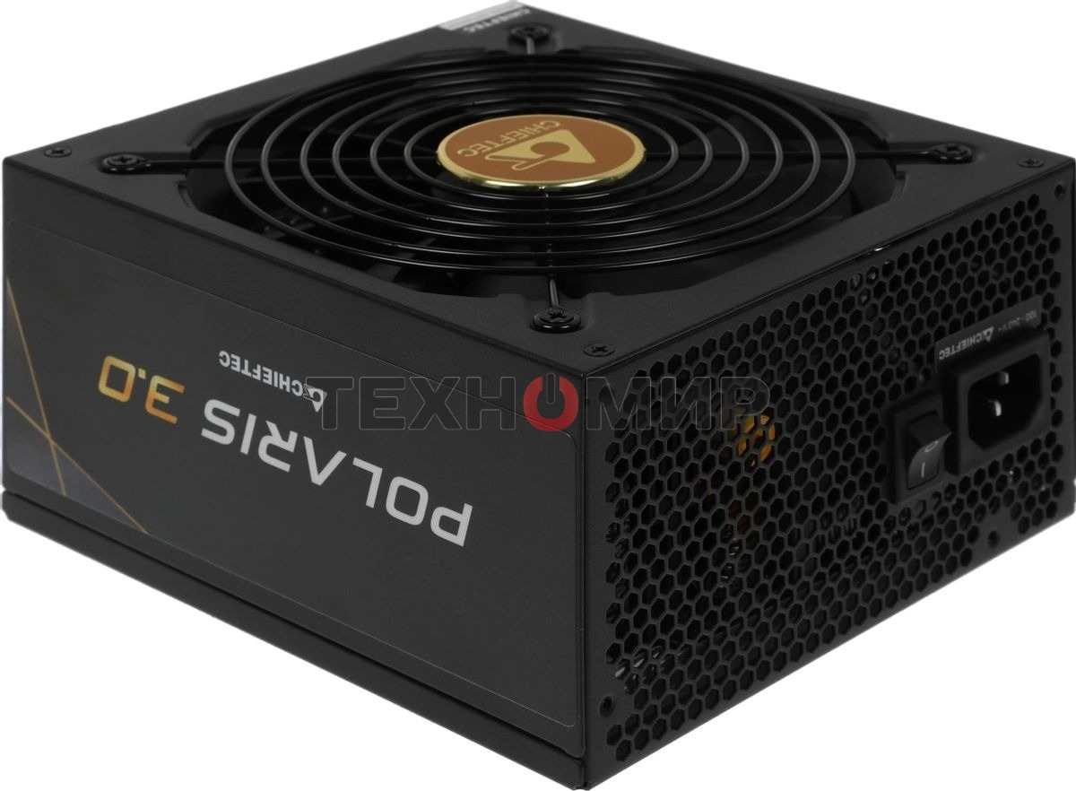 Блок питания Chieftec Polaris 3.0 PPS-850FC-A3, 850Вт, 80 PLUS Gold, 140мм, модульный, черный