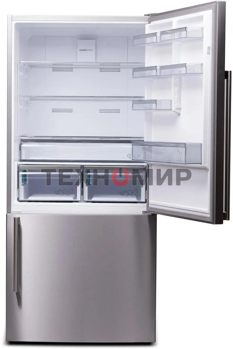 Холодильник Sharp SJ653GHXI52R серебристый двухкамерный 400/164 л морозилка снизу, No Frost