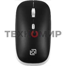 Мышь беспроводная Oklick 599MWB черный, 1600 dpi, радиоканал, Bluetooth, USB, кнопки - 4