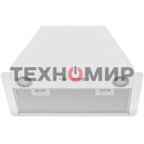 Вытяжка встраиваемая Elikor Flat 52П-650-К3Д белый, 52 см, 650 куб. м/ч, 60 дБ