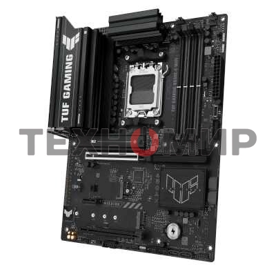 Материнская плата ASUS TUF GAMING B650-E WIFI, AM5, AMD B650, 4xDDR5, 4xSATA, 3xM.2, 1xPCIe 4.0 x16, 1xPCIe 4.0 x16, 1xPCIe x1, 1xDP, 1xHDMI, 1x2.5Gb LAN, Wi-Fi 6E, Bluetooth 5.3, 2xUSB-C (1x10Gbps, 1x20Gbps), 3xUSB-A 5Gbps, 2xUSB-A 10Gbps, 3xUSB-A 2.0, 5