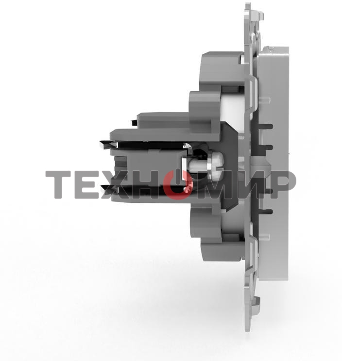 Коннектор TV TOKOV ELECTRIC СП Pixel механизм алюм.