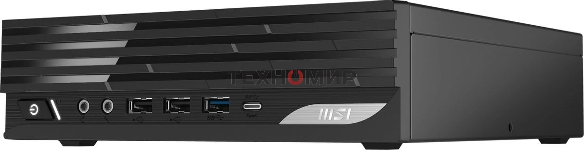 Мини ПК MSI Pro DP21 14M-1205RU i5 14400 (2.5) 16Gb SSD 512Gb UHDG 730 Win11Pro GbitEth WiFi BT 120W черный (9S6-B0A431-1205)