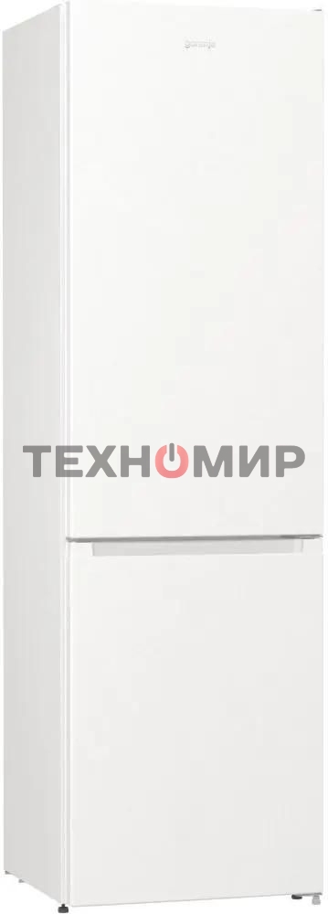 Холодильник Gorenje NRK6201EW4 белый двухкамерный 235/96 л морозилка снизу, No Frost