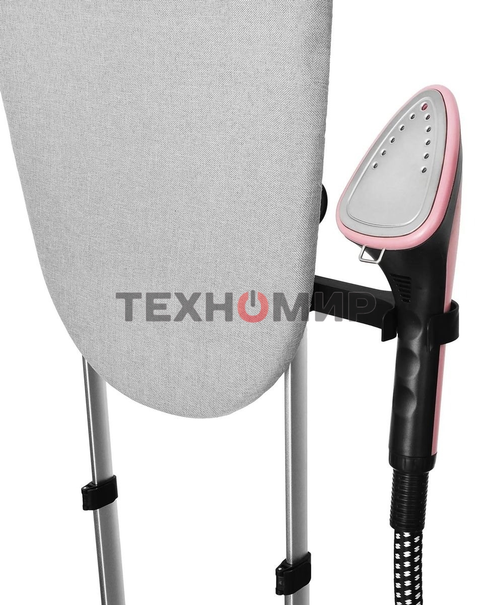 Отпариватель Hyundai H-US02543 розовый/черный, 1800 Вт, 40 г/мин, 1350 мл