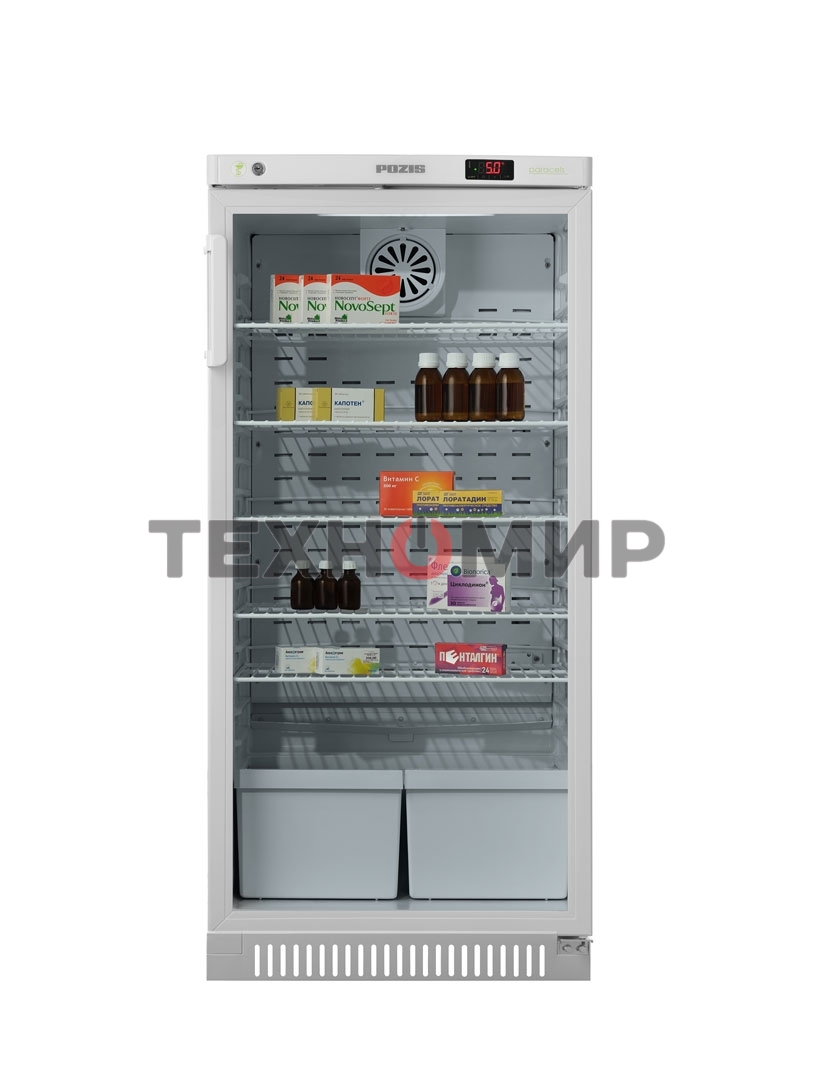 Холодильник фармацевтический Pozis ХФ-250-3 белый однокамерный 250 л