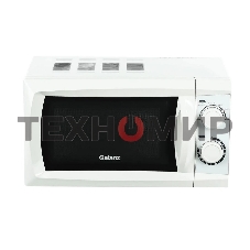 Микроволновая печь Galanz MOS-2002MW белый, 20 л, 700 Вт, переключатели - поворотный механизм