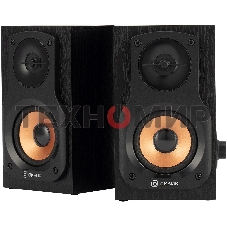 Акустическая система Oklick OK-162 2.0 темное дерево 8Вт