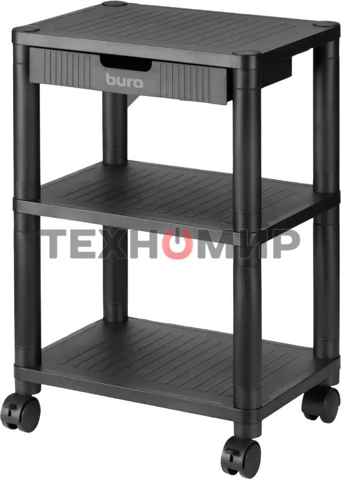 Подставка для оргтехники Buro BU-PS120 черный