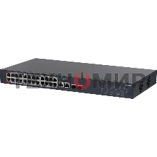 Коммутатор Dahua DH-CS4228-24GT-375 (L2) 24x1 Гбит/с 2xКомбо (1000BASE-T/SFP) 2SFP 24PoE 375W управляемый