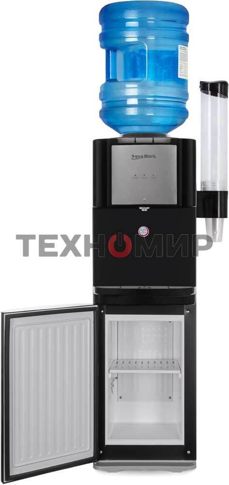 Кулер Aqua Work QRB-84В напольный, компрессорный черный