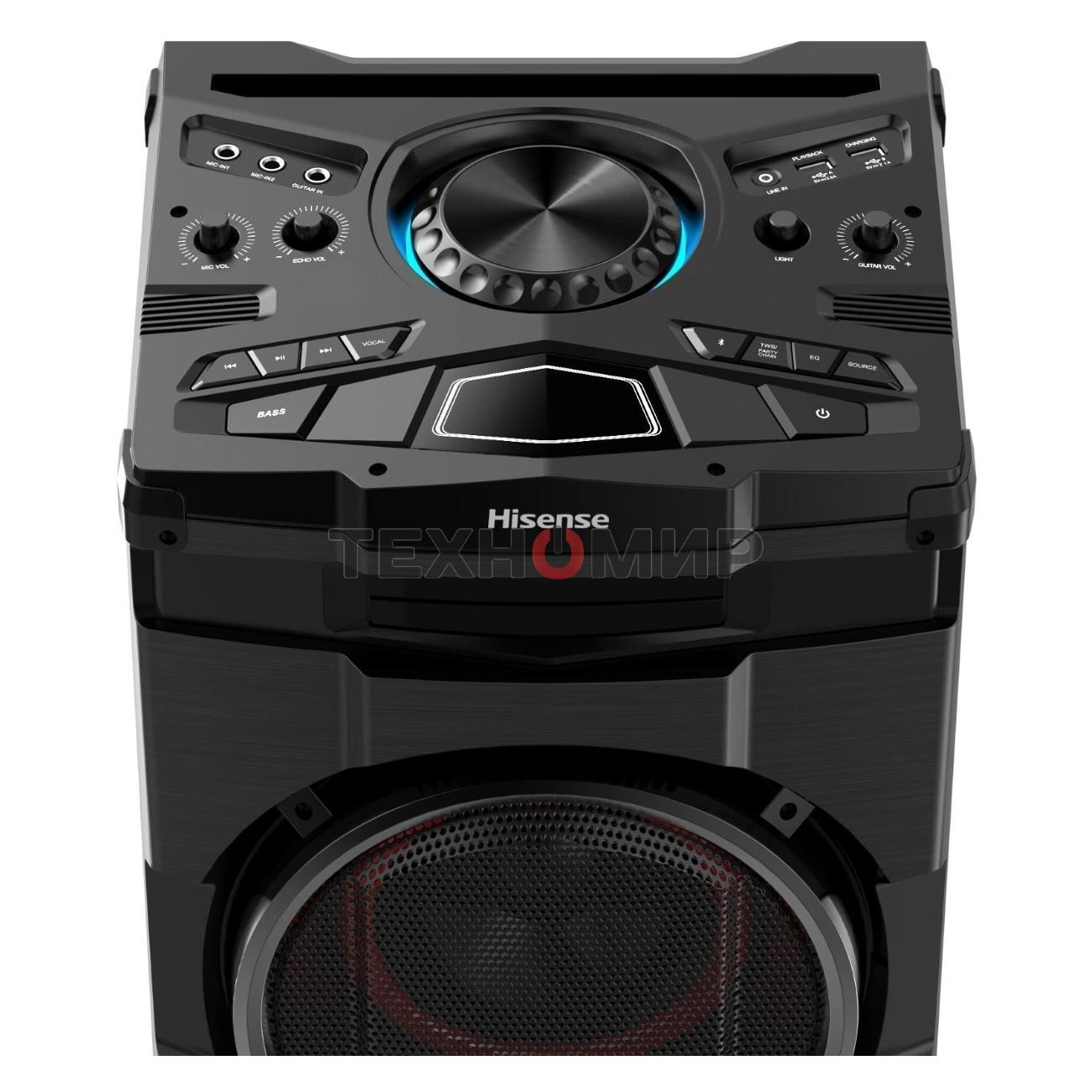 Музыкальный центр Hisense Party rockstar 1600 черный
