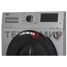 Стиральная машина Beko WSPE7H616S cеребристый, загрузка фронтальная 7,5 кг, 1200 об/мин., класс: А