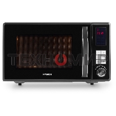 Микроволновая печь Hyundai HYM-D3009 черный, 23 л, 800 Вт, переключатели - кнопки, поворотный механизм