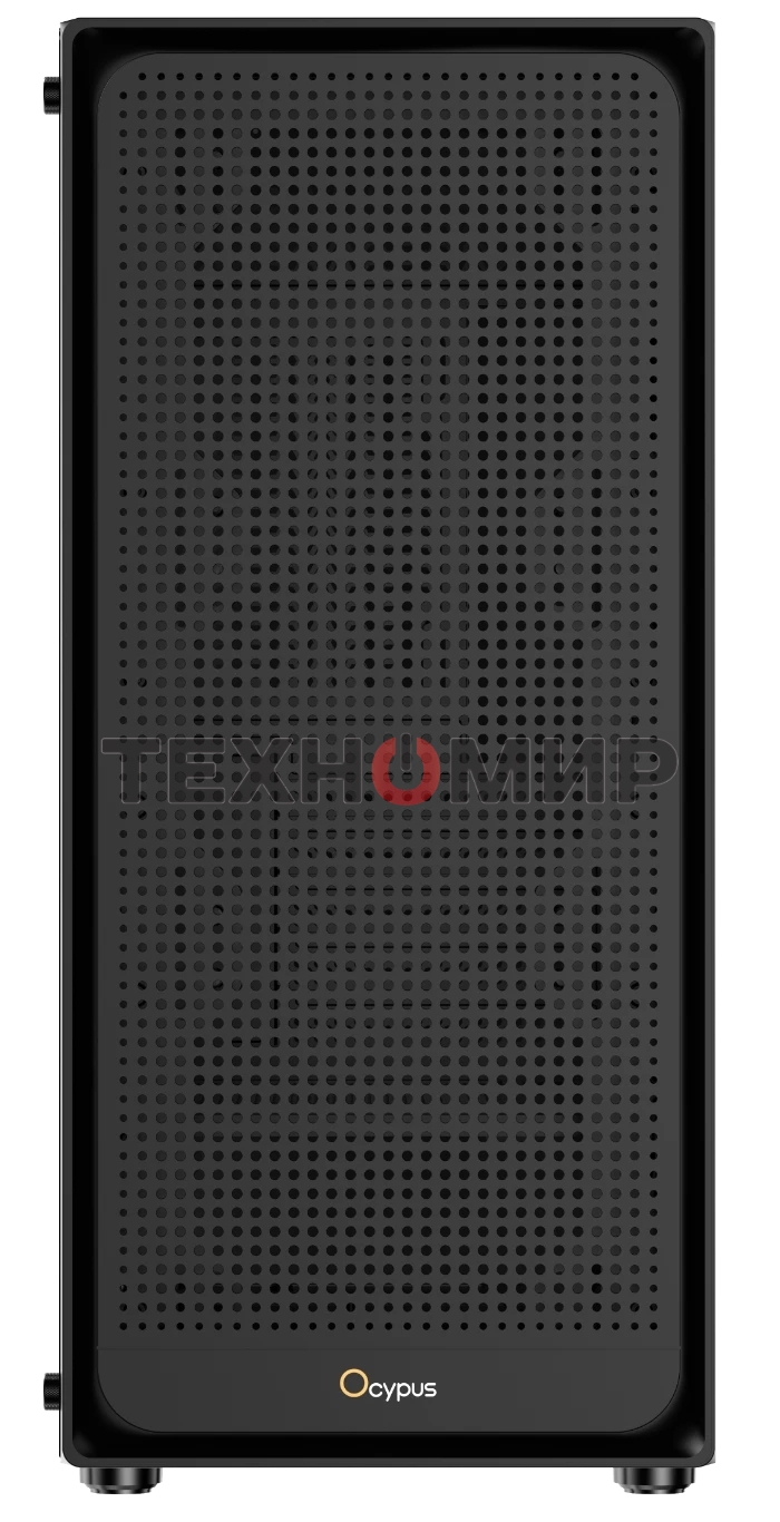Компьютерный корпус Ocypus Gaммa C50 без БП черный (Gaммa-C50-BKG000XX-GL)