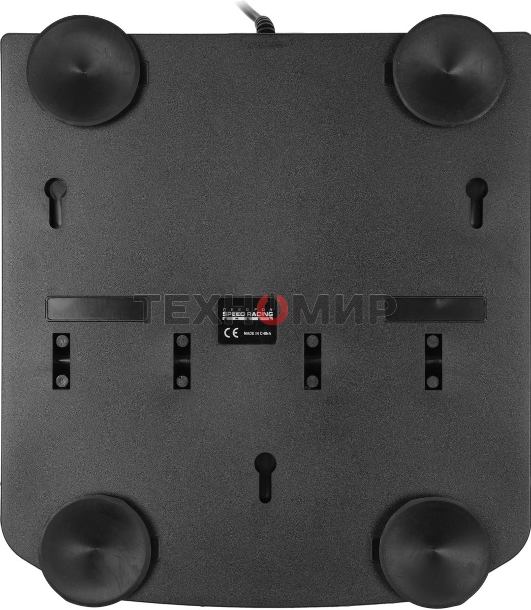 Игровой руль DEFENDER (64067) Rager черн,PC/PS/Xbox/Switch,педали