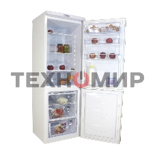 Холодильник DON R-290 B белый двухкамерный 209/101л морозилка снизу