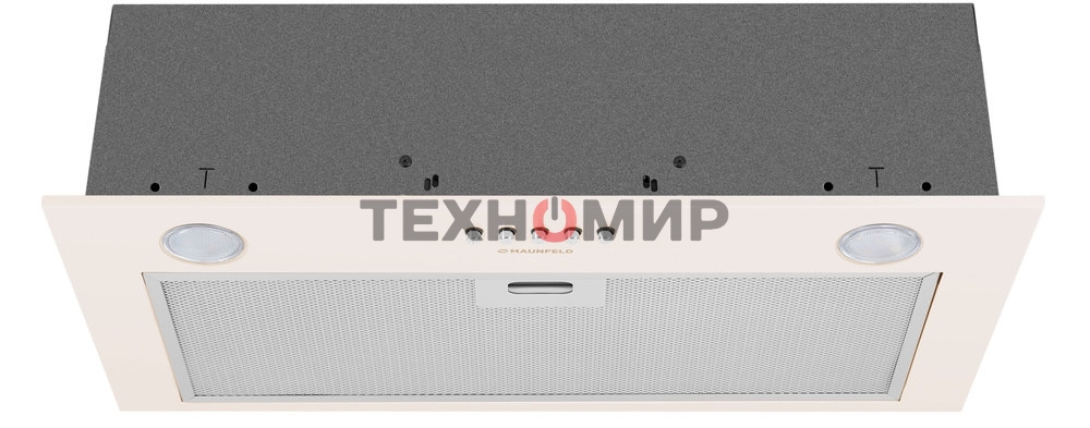 Вытяжка полновстраиваемая Maunfeld Crosby Singl 60, бежевый, 59.8 см, 850 куб. м/ч, 48 дБ