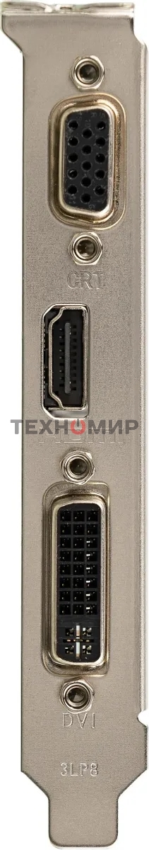 Видеокарта MSI N210-1GD3/LP NVIDIA GeForce 210 1024Mb 64 DDR3 460/800 DVIx1/CRTx1 Ret