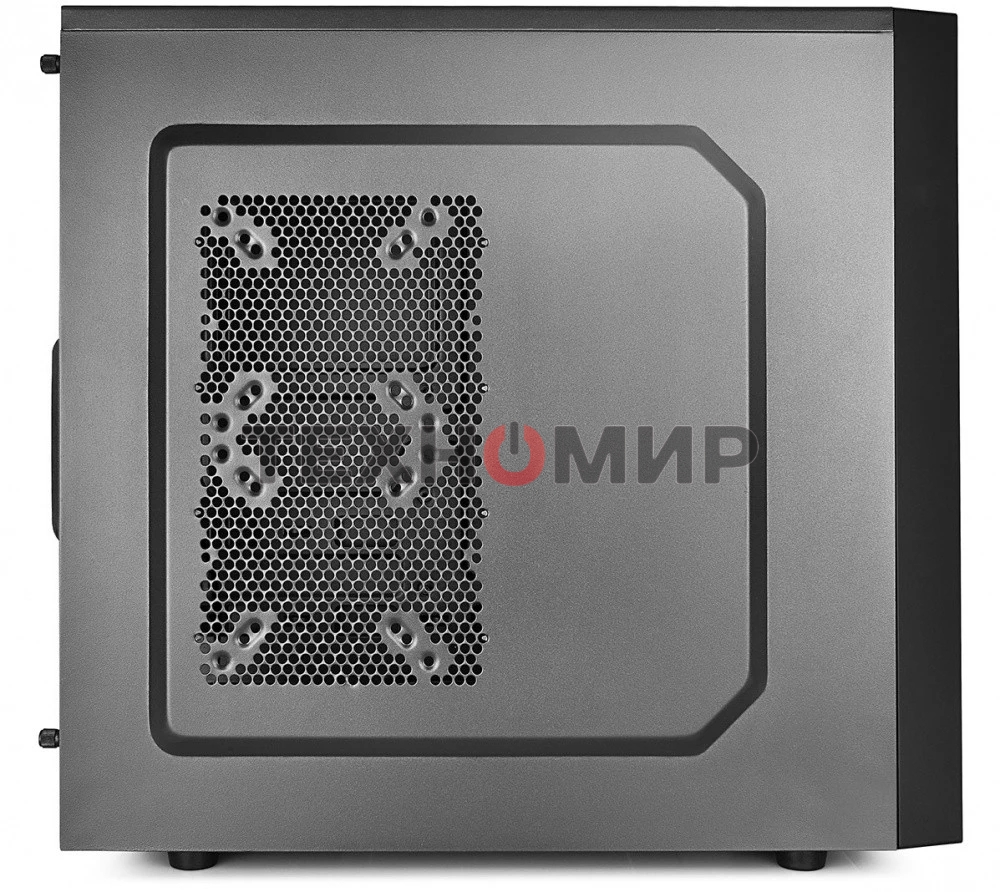Компьютерный корпус Deepcool TESSERACT BF (one black fan) без БП, черный, ATX