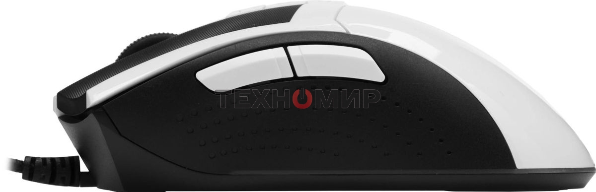 Мышь проводная A4Tech Bloody W90 Max белый/черный, 10000 dpi, USB, кнопки - 10