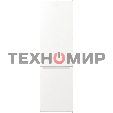 Холодильник Gorenje NRK6201EW4 белый двухкамерный 235/96 л морозилка снизу, No Frost