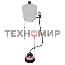 Отпариватель Hyundai H-US02543 розовый/черный, 1800 Вт, 40 г/мин, 1350 мл