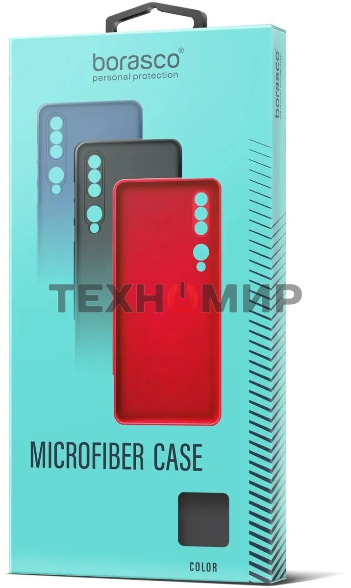 Чехол (клип-кейс) BoraSCO Microfiber Case для Samsung Galaxy A03 Core синий
