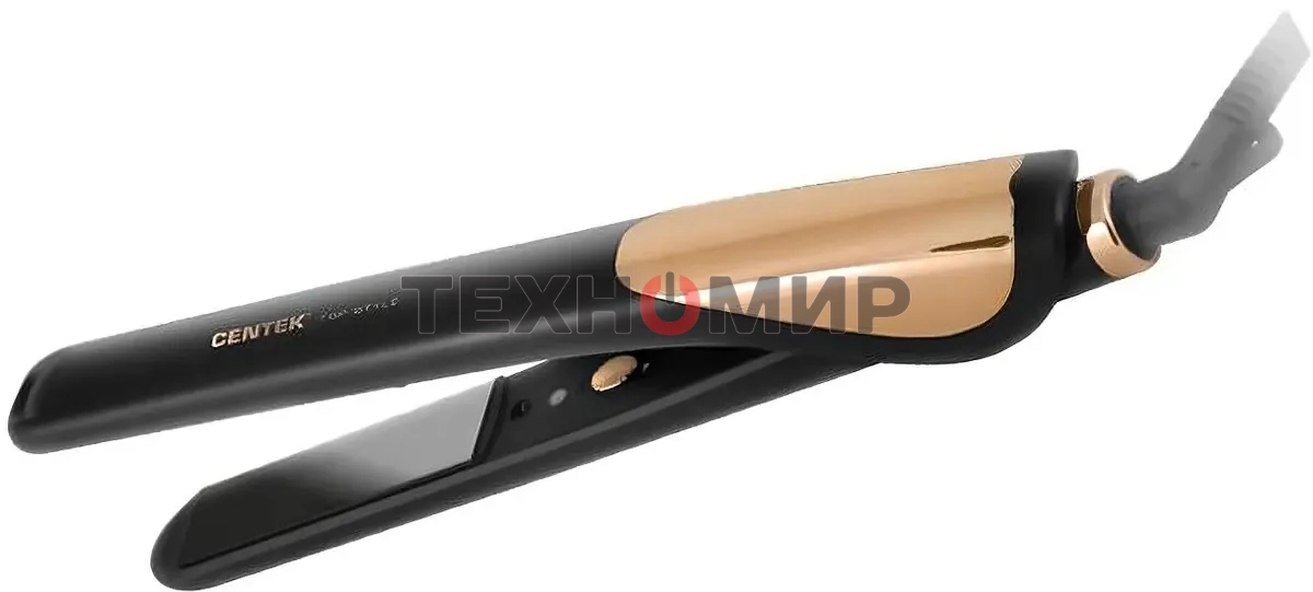 Выпрямитель для волос Centek CT-2023 25Вт LED, пластины 85х22 мм с керам. покрытием, быстр нагрев до 220°