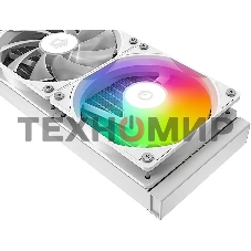 Система жидкостного охлаждения ID-Cooling SL240 XE ARGb белый 120мм алюминий+медь 1800rpm 30db 4-pin 300W