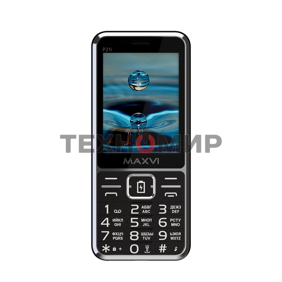 Мобильный телефон Maxvi P21i черный